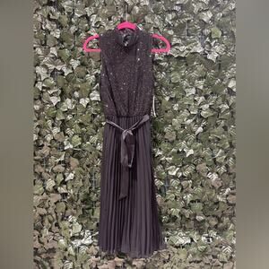 NWT! Sandra Darren Sequin Midi Dress Size 12